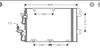CONDENSATORE S/ESSICATORE ASTRA H - ZAFIRA -