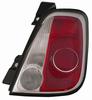GR OTT P/DX BIANCO-ROSSO BORDO NERO FIAT 500 09/10>CABRIO