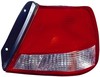 GR OTTICO P/SX BIANCO ROSSO HYUNDAI ACCENT 4 PORTE 01/02>01/03