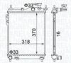 RADIATORE HYUNDAI GETZ (TB) 1.1